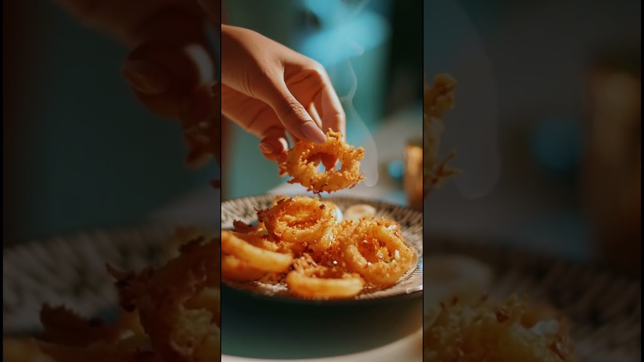 Crispy Fried Onion Rings 🧅🔥 | Easy Homemade Onion Rings Recipe at Home 