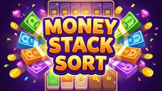 Money Stack Sort: Cash Merge Game Gameplay Android Mobile screenshot 2