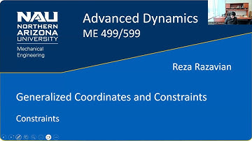 Advanced Dynamics - Configuration space  - Constraints