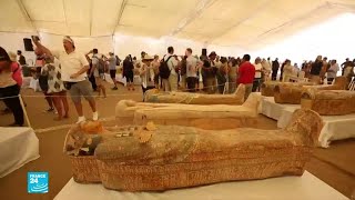مصر تكتشف 30 تابوتا تعود لأكثر من 3 آلاف عام في وادي الملوك بالأقصر
