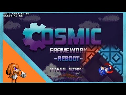 Gameplay de Sonic cosmic framework Reboot - construct 2 - YouTube