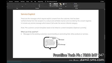 Tamil-SMS.com How to register DLT Template in trueconnect.jio.com DLT portal