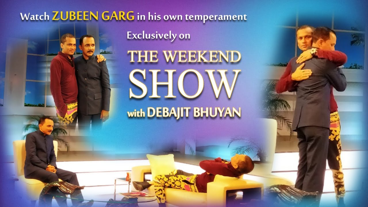 Debut episode with Zubeen Garg | The Weekend Show with Debajit Bhuyan