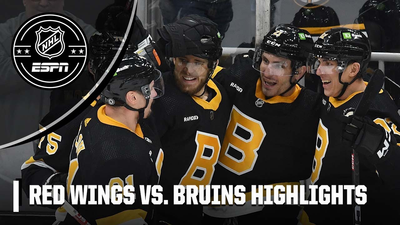 Detroit Red Wings vs. Boston Bruins | Full Game Highlights - YouTube