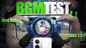 BGMI 4.1 Update Test on Realme P3 🔥 Android 16 Performance Review!