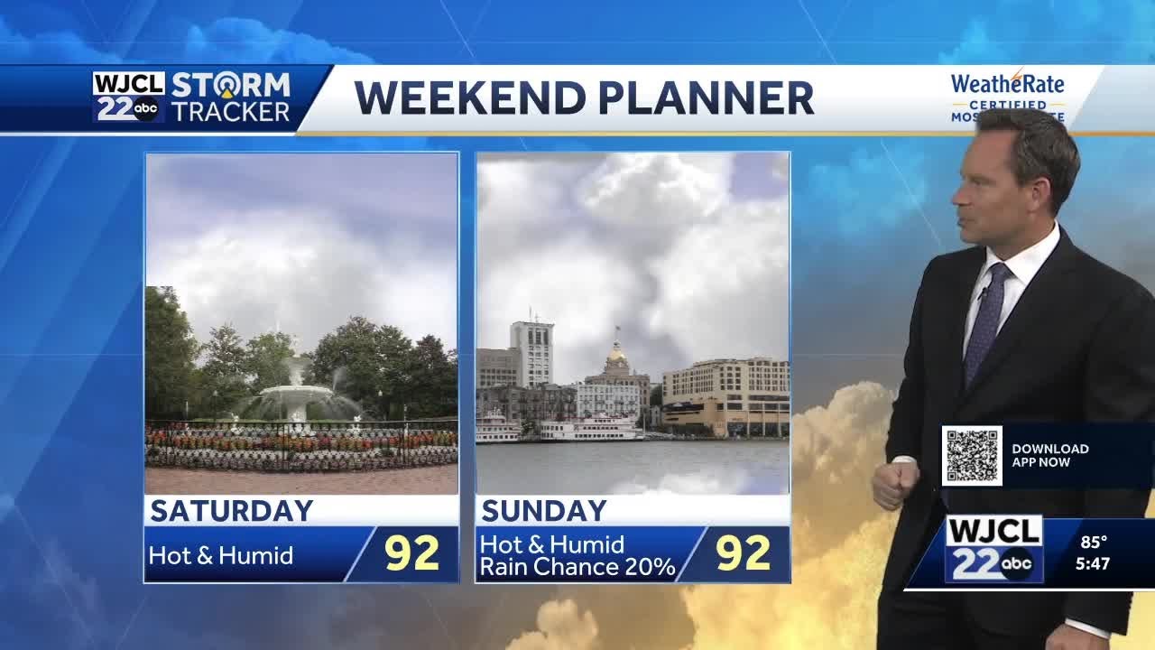 Warmer and more humid weather on the horizon for Southeast Georgia, Lowcountry