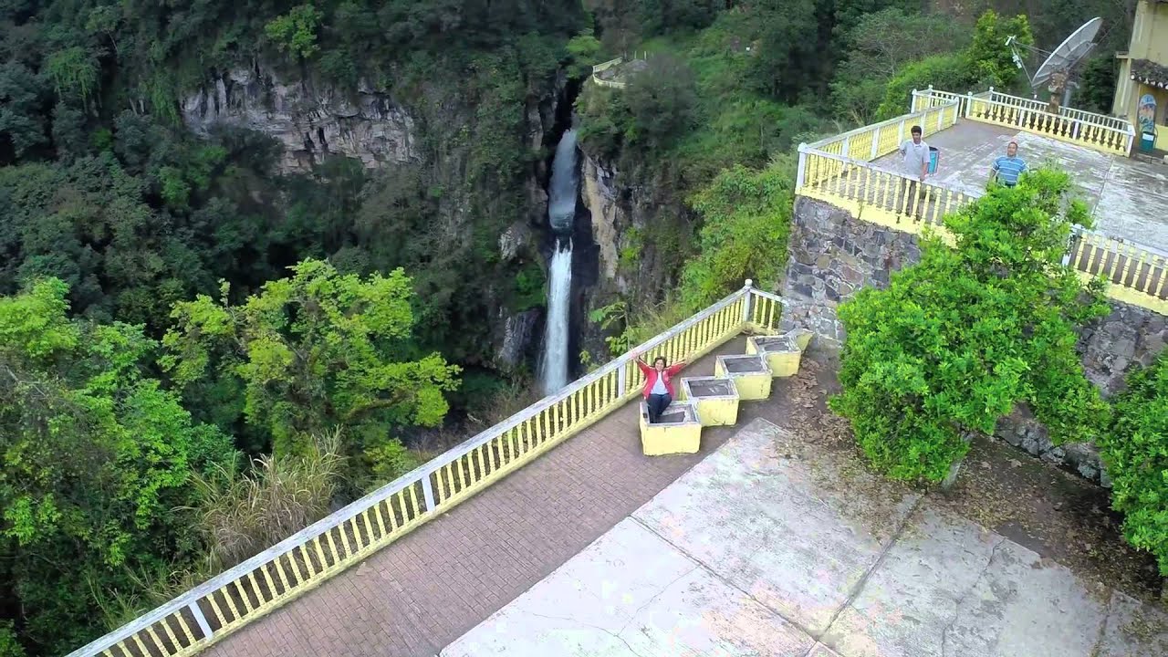 Dronie De Alma Pozos En Xico Cascada De Texolo Veracruz M xico 