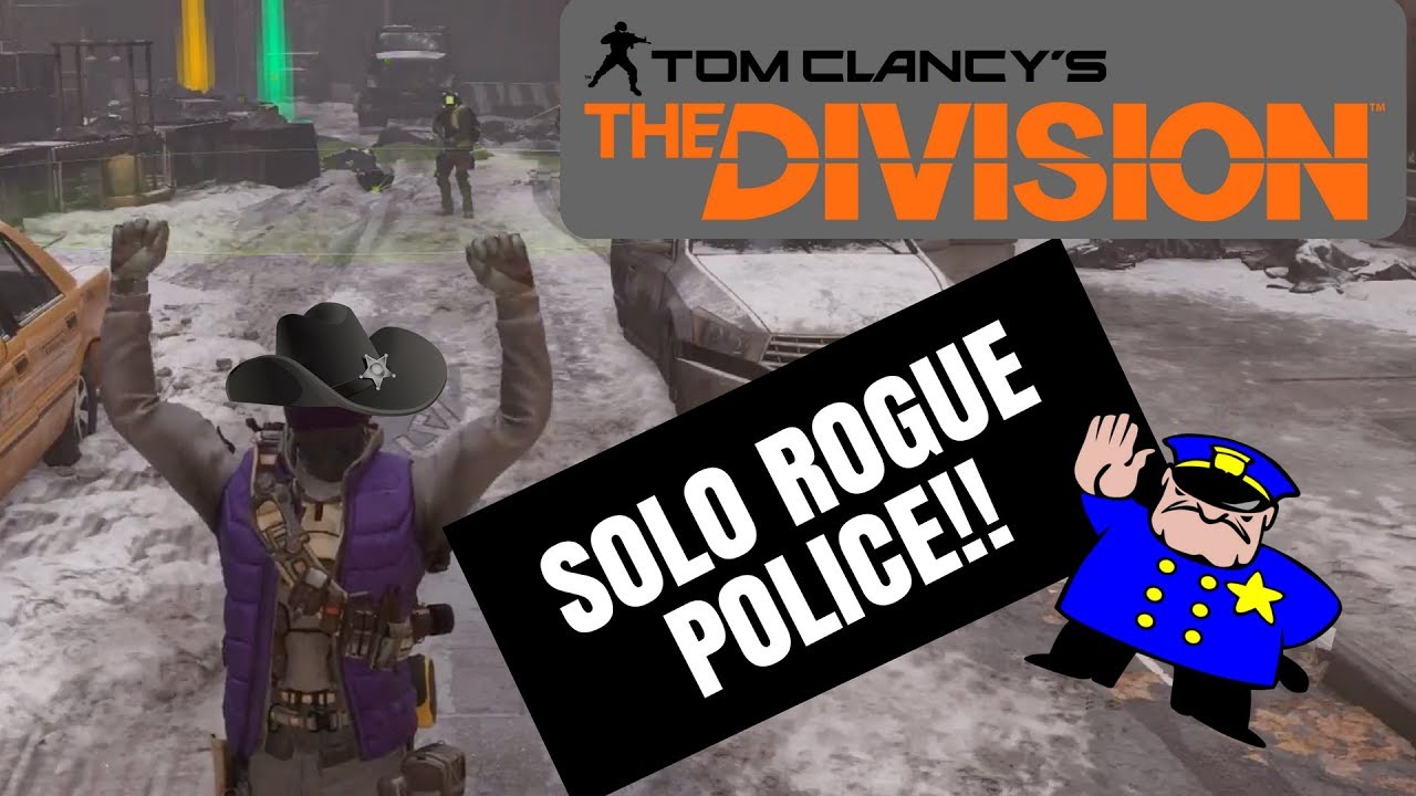 The Division - Solo hunting players! Police are here!