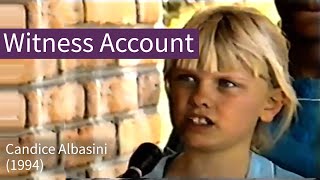 Ariel School Incident - Candice's Account (1994)