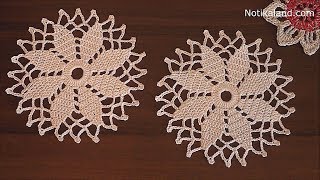 Crochet snowflake pattern  Crochet doily  Crochet snowflake ornaments How to crochet snowflake doily