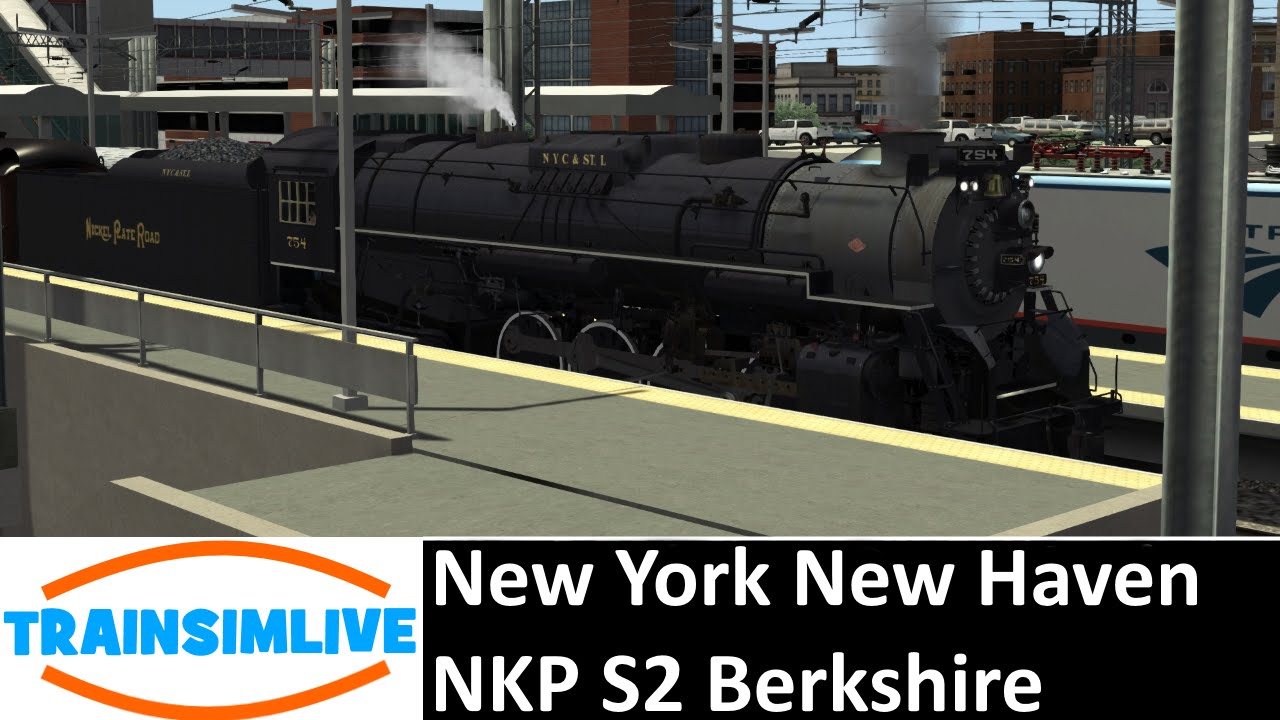 Let's Play Train Simulator 2016 - New York New Haven, NKP S2 Berkshire