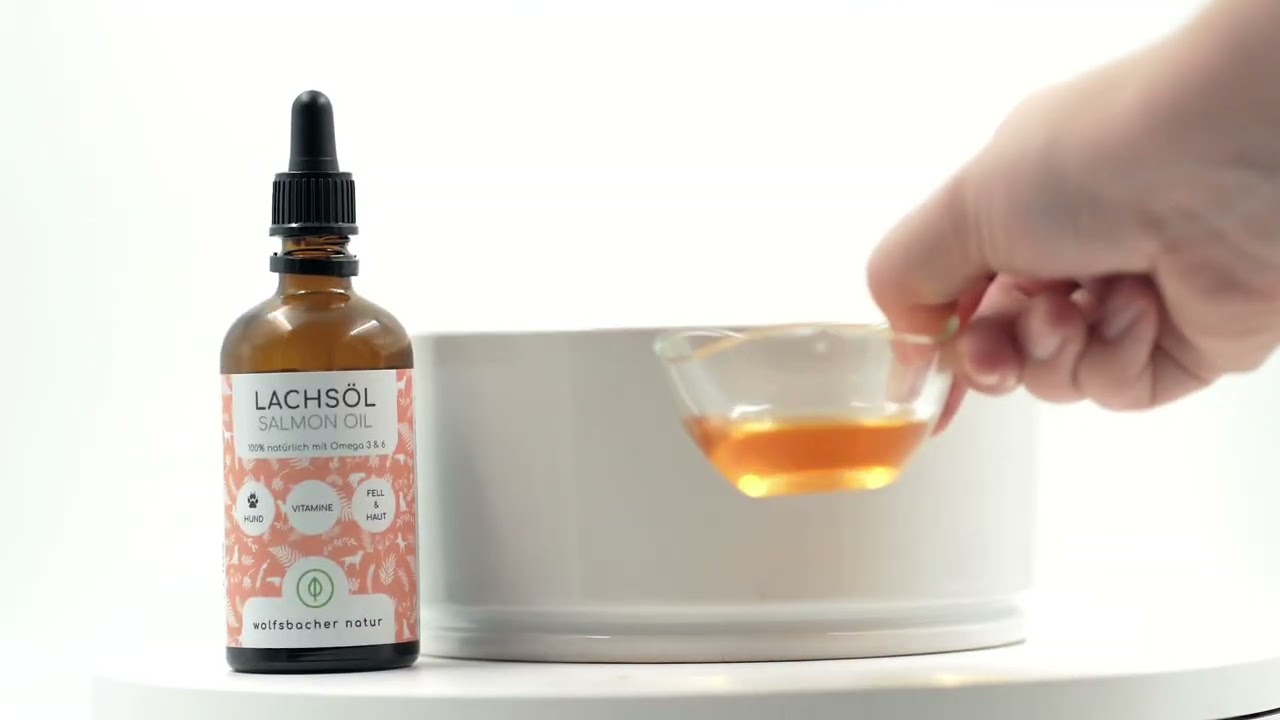 Wolfsbacher Lachsöl 100ml für Hunde – so kommt echte Omega-Power ins Futter