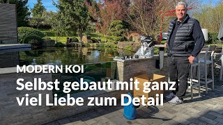 Christians 29.000-Liter-Teich | Modern Koi Blog #7417