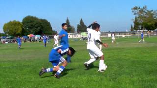 20110813 CCB B98 United-Conner kneed in the gonads.mp4