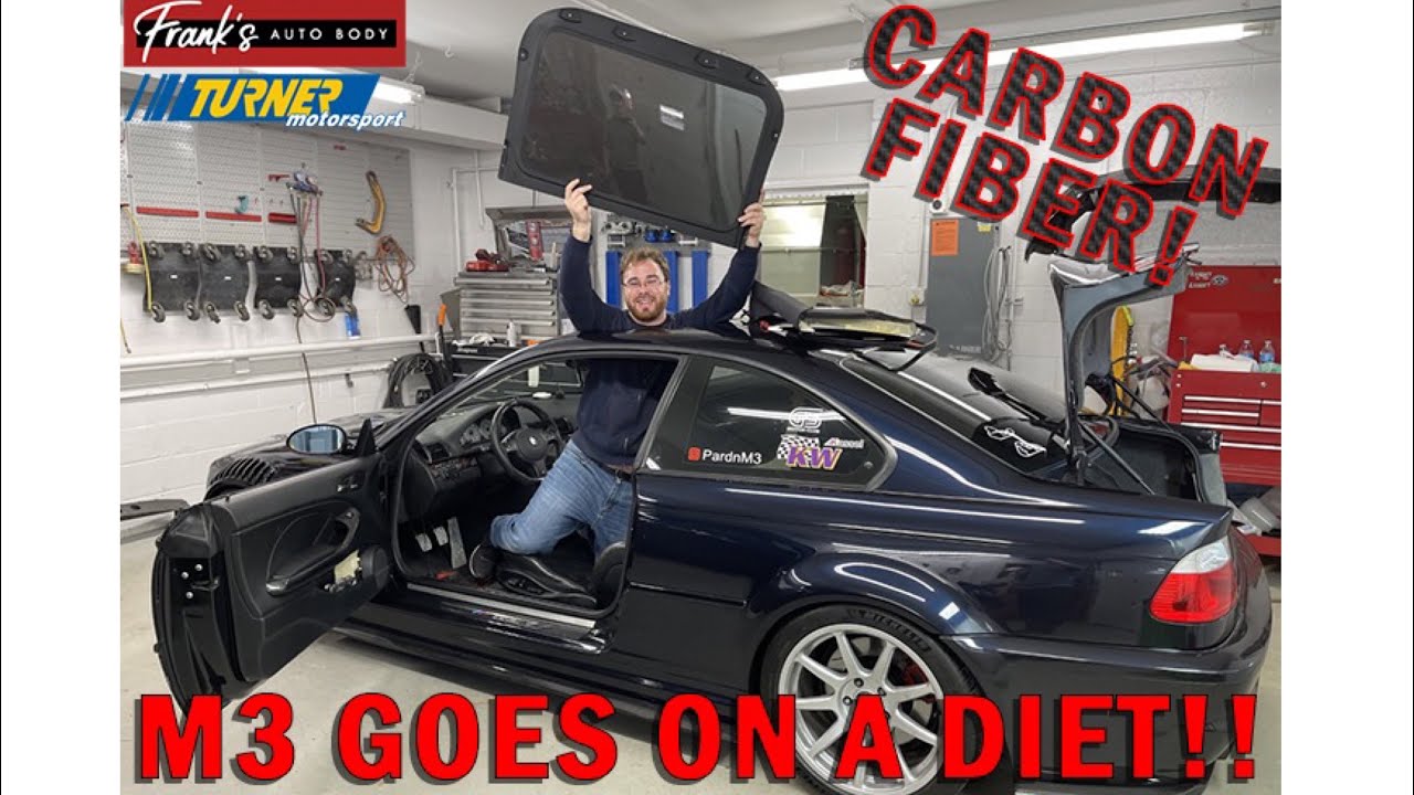Installing My Turner Motorsport Carbon Fiber Sunroof Delete Panel! My