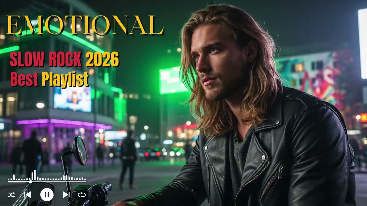 Emotional Slow Rock Playlist 3 Hours  | Relaxing Romantic Slow Rock Mix