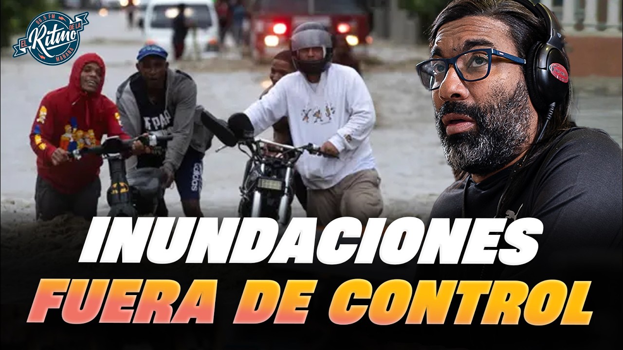 Santo Domingo en emergencia: lluvias desatan caos total e impresionantes inundaciones