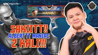 Albert Maniac 2 Kali! RRQ HOSHI VS TEAM SMG| M3 MLBB World Championship 2021