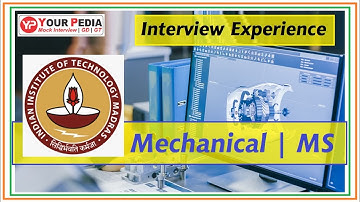 IIT Madras | MS | Mechanical Engg. | Interview Experience | Post GATE Counselling | Winter Admission