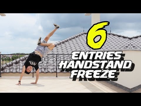 HANDSTAND FREEZE TRANSITIONS I 6 TRANSITIONS TO HANDSTAND FREEZE I