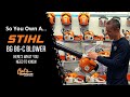 So You Own A...STIHL BG 86-C Blower