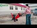 KNDMAX new model GC6053-1wood chipper Using