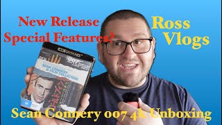 Sean Connery James Bond 007 4K Blu Ray Unboxing Australia
