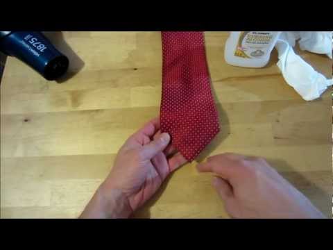 Silk Tie Stain Removal