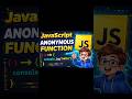 Anonymous Function in JavaScript | Explained Simply 🔥 #codeshiksha #javascript #webdevelopment
