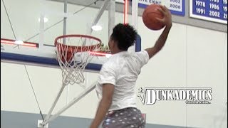 High School Dunk Off At Pangos All American Camp