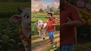 Greatest Safe of Gauri The Cow♥️♥️||Ai story#shorts#viralshorts