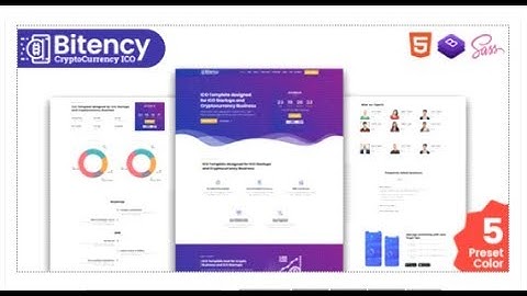 Bitency - Cryptocurrency & Bitcoin Bootstrap 4 responsive  | Themeforest Templates