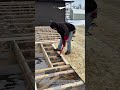 Winter Roof Framing Skills