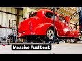 1936 Chevy, Diagnosing A Leaking Fuel System!