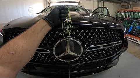 Mercedes Benz GLE 580 Static Recalibration - ADAS Calibration Services - Carmel, Indiana