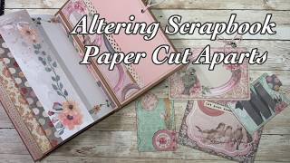 Altered Scrapbook Paper Cut Aparts