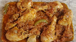 کرایی مرغ بسیار آسان خوشمزه تند و تیز/ easy and quick chicken karahi