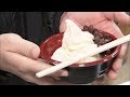 香川の正月料理「あん餅雑煮」がソフトクリームに!?道の駅で発売…気になる味は？
