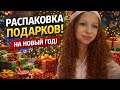 распаковка подарков на новый год 🎄🌚