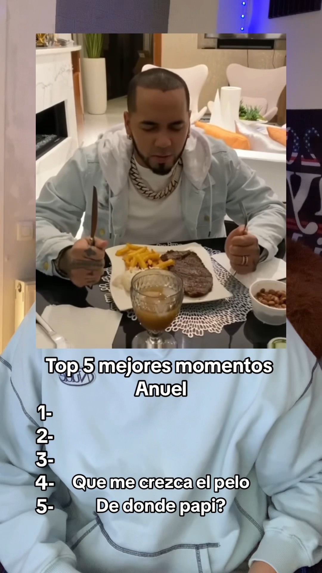 Los mejores momentos de Anuel?? #fyp #parati #anuel #rowggi