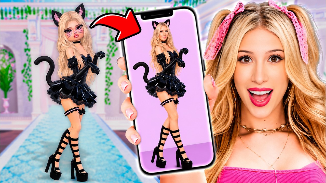Recreating MY HALLOWEEN COSTUMES in DRESS TO IMPRESS!!