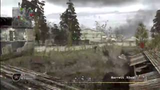 CRAZY CROSS MAP SHOT ON COD4!!!