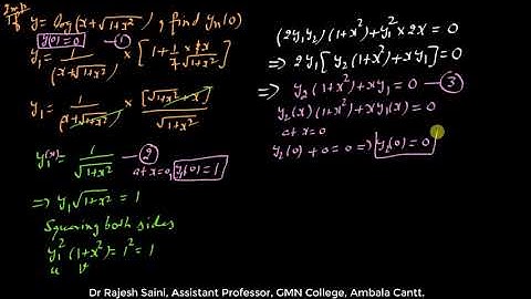 Successive Differentiation -13