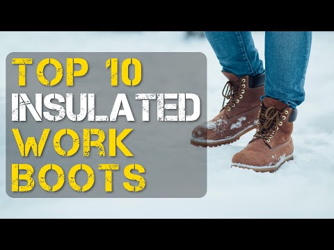 Video: Vintermands Arbejdsstøvler: Varme Støvler Til Arbejde I Kulden, Presenning Og Gummi, Med Naturlig Pels Og Andre Typer, Udvælgelseskriterier