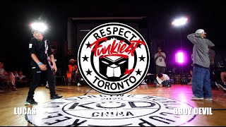 LUCAS vs BBOY DEVIL | KOD 2025 Toronto | Breaking Top 16 Round