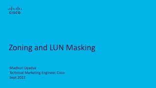 Zoning and LUN Masking