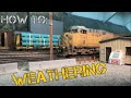 Weathering a Diesel Locomotive - UP AC6000 Tutorial