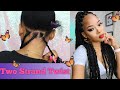 DIY Large Twist Using Janet Collection 3X Value Pack Marley Hair | Marley Twist on my Natural hair