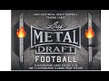 2021 Leaf Metal Draft Football Jumbo Box - 😎 10 Autos!