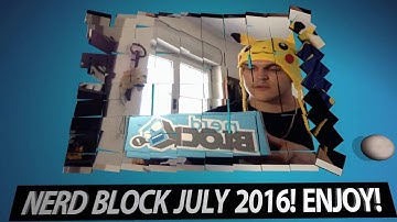 NERD BLOCK JULY 2016 UNBOXING!
